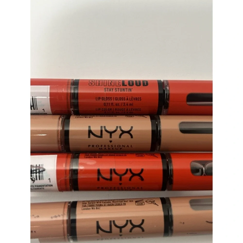 4‎ ~ NYX Shine Loud High Shine Long-Lasting Liquid Lipstick ~
